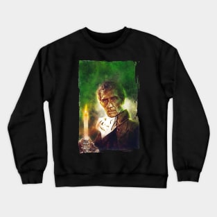 Peter Cushing in the Amicus film And Now the Screaming Starts Crewneck Sweatshirt